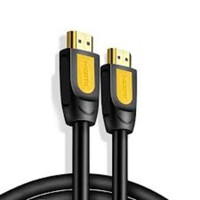 Ugreen Cable HDMI 2.0 HD101 4K 60Hz 0 75m Black and Yellow (10151) (UGR10151)