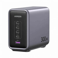 Ugreen CD333 Nexode 300W 5A 1 x USB-A - 4 x USB-C Gray (90903B) (UGR90903B)