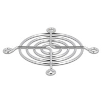 DELOCK σχάρα για 60mm ανεμιστήρα 67305, μεταλλική, ασημί