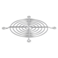 DELOCK σχάρα για 92mm ανεμιστήρα 67307, μεταλλική, ασημί