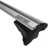 MP.8880/MB-115 MENABO ΜΠΑΡΕΣ ΟΡΟΦΗΣ ΑΛΟΥΜΙΝΙΟΥ LINCE XL SILVER 135 cm ΣΕ ΑΣΗΜΙ ΧΡΩΜΑ ΓΙΑ SsangYong Tivoli 5 doors 2015> ΜΕ FLUSH RAILS - 2 ΤΕΜ (8880/MB)