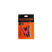 Black & Decker BXAE00025 Καλώδιο με Τέρματα για Φορτιστή Μπαταρίας Μαύρο 30Α