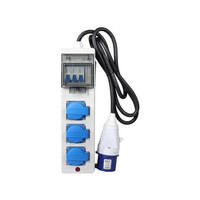 ITC Power DG-AD/32A Πολύπριζο Γεννήτριας 32A 3 Θέσεων 16A 2m