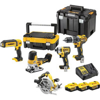 Dewalt DCK276P3T σετ Κρουστικό Δραπ/νο & Παλμικό Κατσαβίδι Δισκοπρίονο18V 5.0Ah XR ΚΙΤ