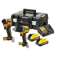 Dewalt DCK2050H2T Δραπανοκατσάβιδο Κρουστικό και Παλμικό Κατσαβίδι 18V 5Ah Li-Ion