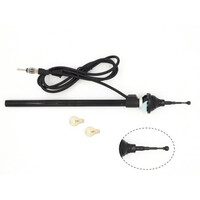 Compotech s.r.l.  Κεραία φτερού 27mm (Μαύρο στέλεχος)   02.101.1/BLACK