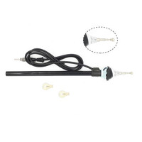 Compotech s.r.l.  Κεραία φτερού 27mm (Ασημένιο στέλεχος)   02.101.1/CHROME