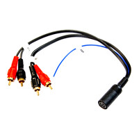 In Car Technologies Ltd  VOLVO Din plug to Phono   20.262