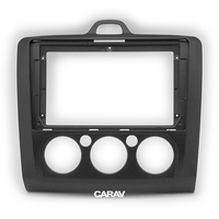 CARAV Industries Inc.  Πρόσοψη για τάμπλετ 9" Ford Focus 2005-2011 (Manual Air-Condition) Matt Black   22.1520