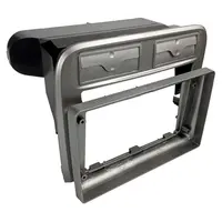 CARAV Industries Inc.  Πρόσοψη 9" Fiat Grande Punto (199/310) Ασημένια   22.1716