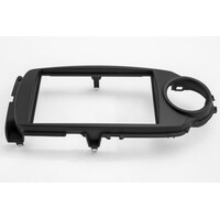 C.L. s.r.l.  Πρόσοψη 2din Toyota Yaris '17> (Μαύρη)   53.811/BL