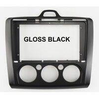 CARAV Industries Inc.  Πρόσοψη για τάμπλετ 9" Ford Focus 2005-2011 (Manual Air-Condition) Glossy Black   22.1631