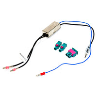 Compotech s.r.l.  Αντάπτορας κεραίας Audi, VW, Seat, Skoda, Citroen, Peugeot (διπλός)   02.967