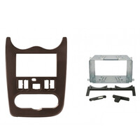 Per.Pic. s.r.l.  Πρόσοψη 2din Dacia Duster (Καφέ σκούρο)   53.806