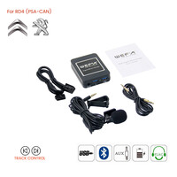 Wefatech  Interface Aux/Usb/Usb Charger/Bluetooth για εργοστασιακές πηγές Citroen / Peugeot RD4   WF.606.RD4