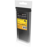 jager ΔΕΜΑΤΙΚΑ ΚΑΛΩΔΙΩΝ (50τμχ) ENTAC 3.6X200 ΜΑΥΡΑ (3.6X200)