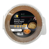 Ηomevero Baking Paper Square 16 cm for air Fryers (50 pcs Set)