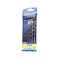 Irwin 10501940 Σετ Τρυπάνια Δομικών Υλικών 4-12mm 7ΤΜΧ