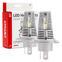 02965/AM . ΛΑΜΠΕΣ LED H4 10-16V 40W 6.500K 4400lm  (ΑΝΕΜΙΣΤΗΡΑΚΙ) X1 AMIO - 2ΤΕΜ.