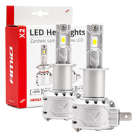 02971/AM . ΛΑΜΠΕΣ LED H3 10-16V 72W 6.500K 7920lm CAN BUS (ME ΑΝΕΜΙΣΤΗΡΑΚΙ) X2 SERIES AMIO - 2ΤΕΜ.