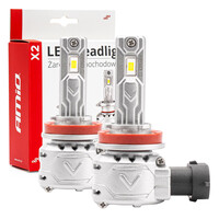 02974/AM . ΛΑΜΠΕΣ LED H8/Η9/Η11 10-16V 72W 6.500K 7920lm  (ΑΝΕΜΙΣΤΗΡΑΚΙ) X2 SERIES AMIO - 2ΤΕΜ.