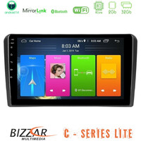 Bizzar c Series Lite 4core Android14 2+32gb  Audi a3 8p Navigation Multimedia Tablet 9" u-c-Au0826