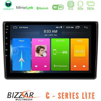 Bizzar c Series Lite 4core Android14 2+32gb  Audi a4 b7 Navigation Multimedia Tablet 9" u-c-Au0827