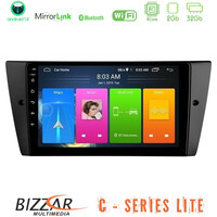 Bizzar c Series Lite 4core Android14 2+32gb  bmw 3 Series Lite  2006-2011 Navigation Multimedia Tablet 9" u-c-Bm0751