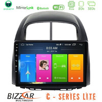 Bizzar c Series Lite 4core Android14 2+32gb  Daihatsu Sirion/subaru Justy Navigation Multimedia Tablet 10" u-c-Dh0527