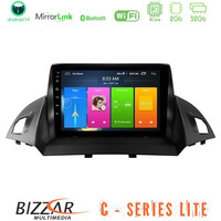 Bizzar c Series Lite 4core Android14 2+32gb  Ford c-Max/kuga Navigation Multimedia Tablet 9" u-c-Fd0047