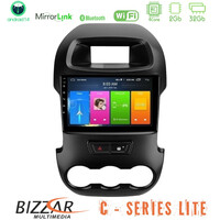 Bizzar c Series Lite 4core Android14 2+32gb  Ford Ranger 2012-2016 Navigation Multimedia Tablet 9" u-c-Fd0591