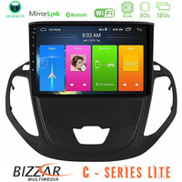 Bizzar c Series Lite 4core Android14 2+32gb  Ford Courier 2015-2023 Navigation Multimedia Tablet 9" u-c-Fd3002