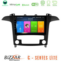 Bizzar c Series Lite 4core Android14 2+32gb  Ford s-max 2006-2012 Navigation Multimedia Tablet 9" u-c-Fd409