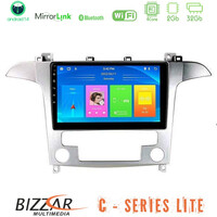 Bizzar c Series Lite 4core Android14 2+32gb  Ford s-max 2006-2012 Navigation Multimedia Tablet 9" u-c-Fd409s
