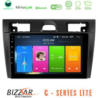 Bizzar c Series Lite 4core Android14 2+32gb  Ford Fiesta/fusion Navigation Multimedia Tablet 9" u-c-Fd990
