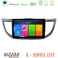 Bizzar c Series Lite 4core Android14 2+32gb  Honda crv 2012-2017 Navigation Multimedia Tablet 9" u-c-Hd0012