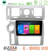 Bizzar c Series Lite 4core Android14 2+32gb  Hummer h2 2008-2009 Navigation Multimedia Tablet 9" u-c-Hu002n