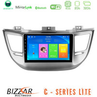 Bizzar c Series Lite 4core Android14 2+32gb  Hyundai Tucson 2015-2018 Navigation Multimedia Tablet 9" u-c-Hy0068