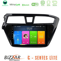 Bizzar c Series Lite 4core Android14 2+32gb  Hyundai i20 2014-2018 Navigation Multimedia Tablet 9" u-c-Hy1143