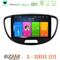 Bizzar c Series Lite 4core Android14 2+32gb  Hyundai i10 2008-2014 Navigation Multimedia Tablet 9" u-c-Hy0551
