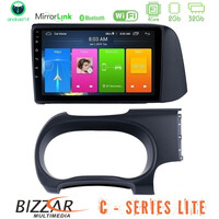 Bizzar c Series Lite 4core Android14 2+32gb  Hyundai i10 Navigation Multimedia Tablet 9" u-c-Hy0679