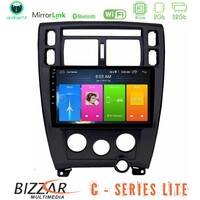 Bizzar c Series Lite 4core Android14 2+32gb  Hyundai Tucson Navigation Multimedia Tablet 9"    (Μαύρο) u-c-Hy0712bl