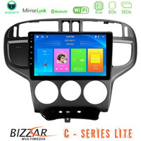 Bizzar c Series Lite 4core Android14 2+32gb  Hyundai Matrix 2001-2010 Navigation Multimedia Tablet 9" u-c-Hy1024