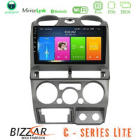 Bizzar c Series Lite 4core Android14 2+32gb  Isuzu d-max 2007-2011 Navigation Multimedia Tablet 9" u-c-Iz0770