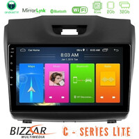 Bizzar c Series Lite 4core Android14 2+32gb  Isuzu d-max 2012-2019 Navigation Multimedia Tablet 9" u-c-Iz588