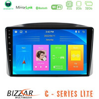 Bizzar c Series Lite 4core Android14 2+32gb  Jeep Grand Cherokee 2005-2007 Navigation Multimedia Tablet 10" u-c-Jp1701