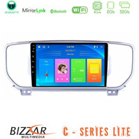 Bizzar c Series Lite 4core Android14 2+32gb  kia Sportage 2016-2018 Navigation Multimedia Tablet 9" u-c-Ki0033