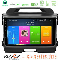 Bizzar c Series Lite 4core Android14 2+32gb  kia Sportage Navigation Multimedia Tablet 9" u-c-Ki0034
