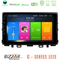 Bizzar c Series Lite 4core Android14 2+32gb  kia Stonic Navigation Multimedia Tablet 9" u-c-Ki0545