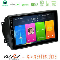 Bizzar c Series Lite 4core Android14 2+32gb  Mercedes C/clk/g Class (W203/w209) Navigation Multimedia Tablet 9" u-c-Mb0566